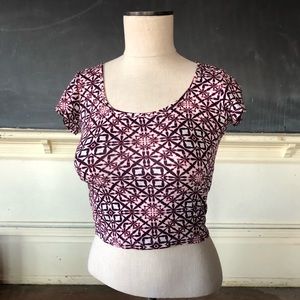 Boho crop top